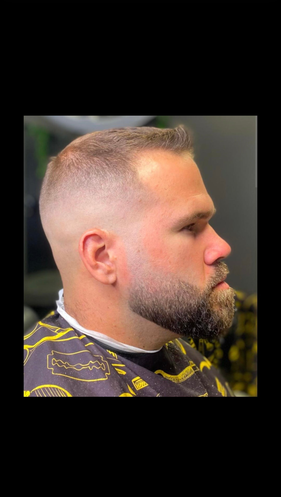 Classic Skin Fade with Full Beard Trim